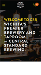 Mobile Screenshot of centralstandardbrewing.com